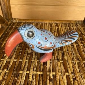 Toucan ceramic art